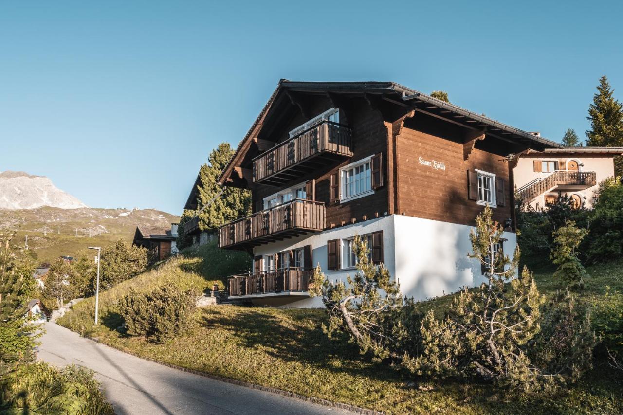 Chalet Sunna Hoeckli - Pistennah Und Ruhig Mit Panoramablick Arosa Eksteriør bilde