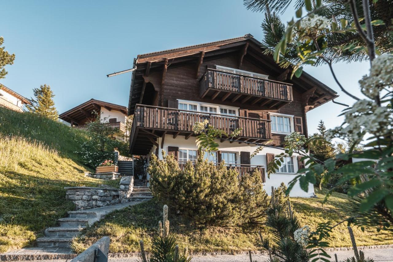 Chalet Sunna Hoeckli - Pistennah Und Ruhig Mit Panoramablick Arosa Eksteriør bilde